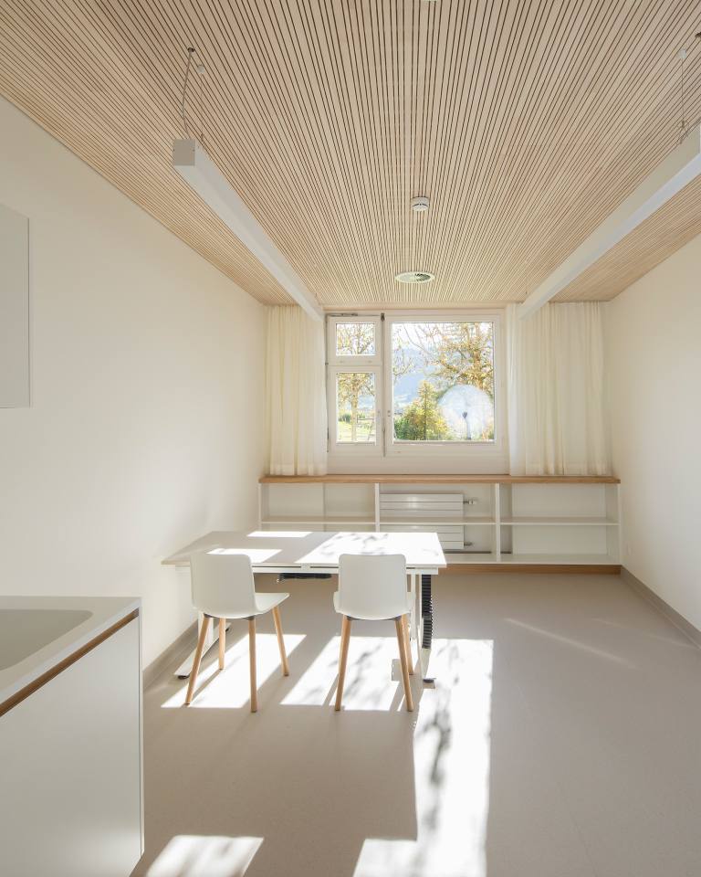 Arztpraxis Sonnhalde Kantonsspital Appenzell firm Architektur und Bauherrenmanagement Österreich Schweiz