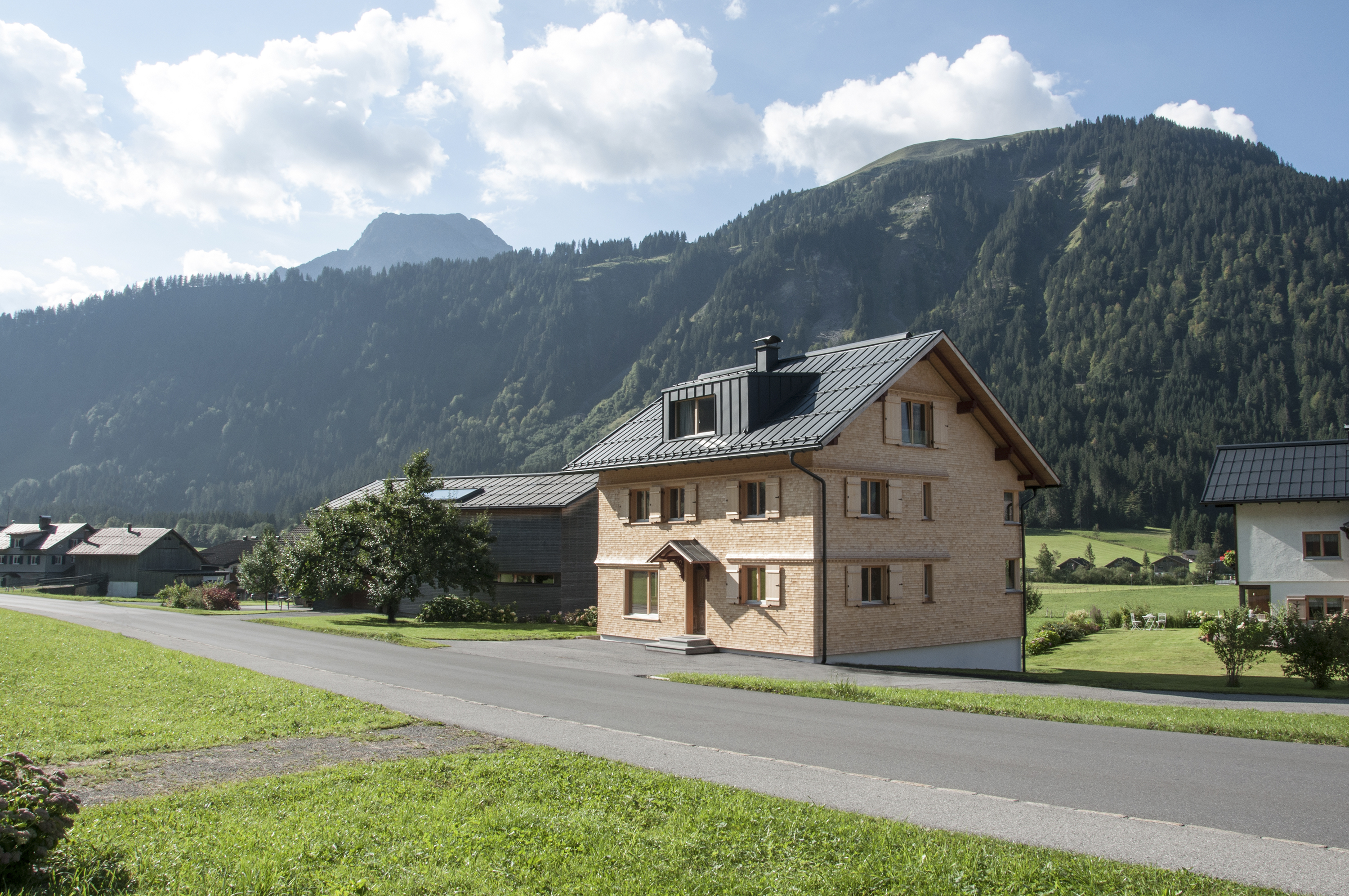 Sanierung Schneiderei Schoppernau firm Architektur und Bauherrenmanagement Schweiz Österreich