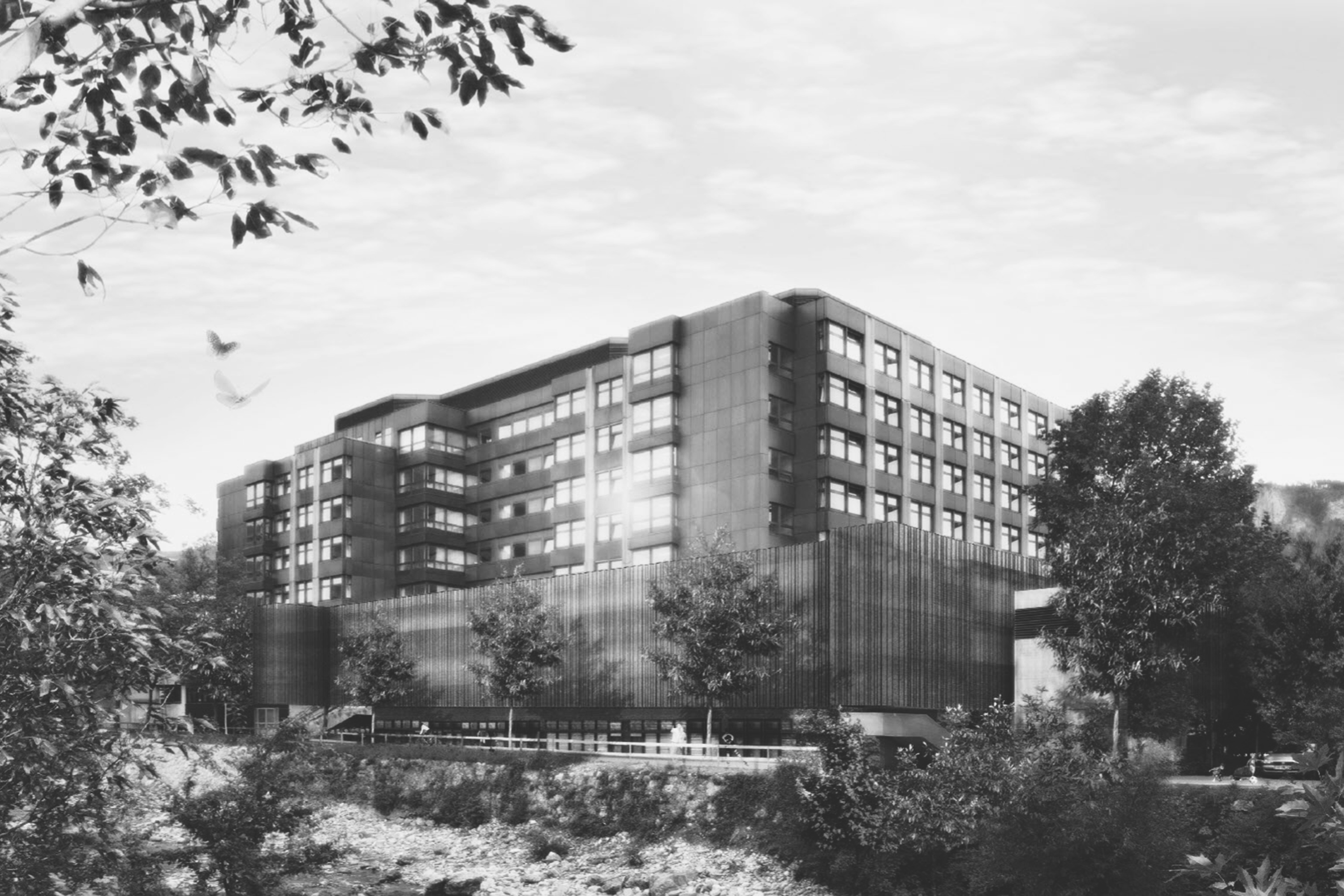 Wettbewerb  OP Dornbirn firm Architektur und Bauherrenmanagement Österreich Schweiz