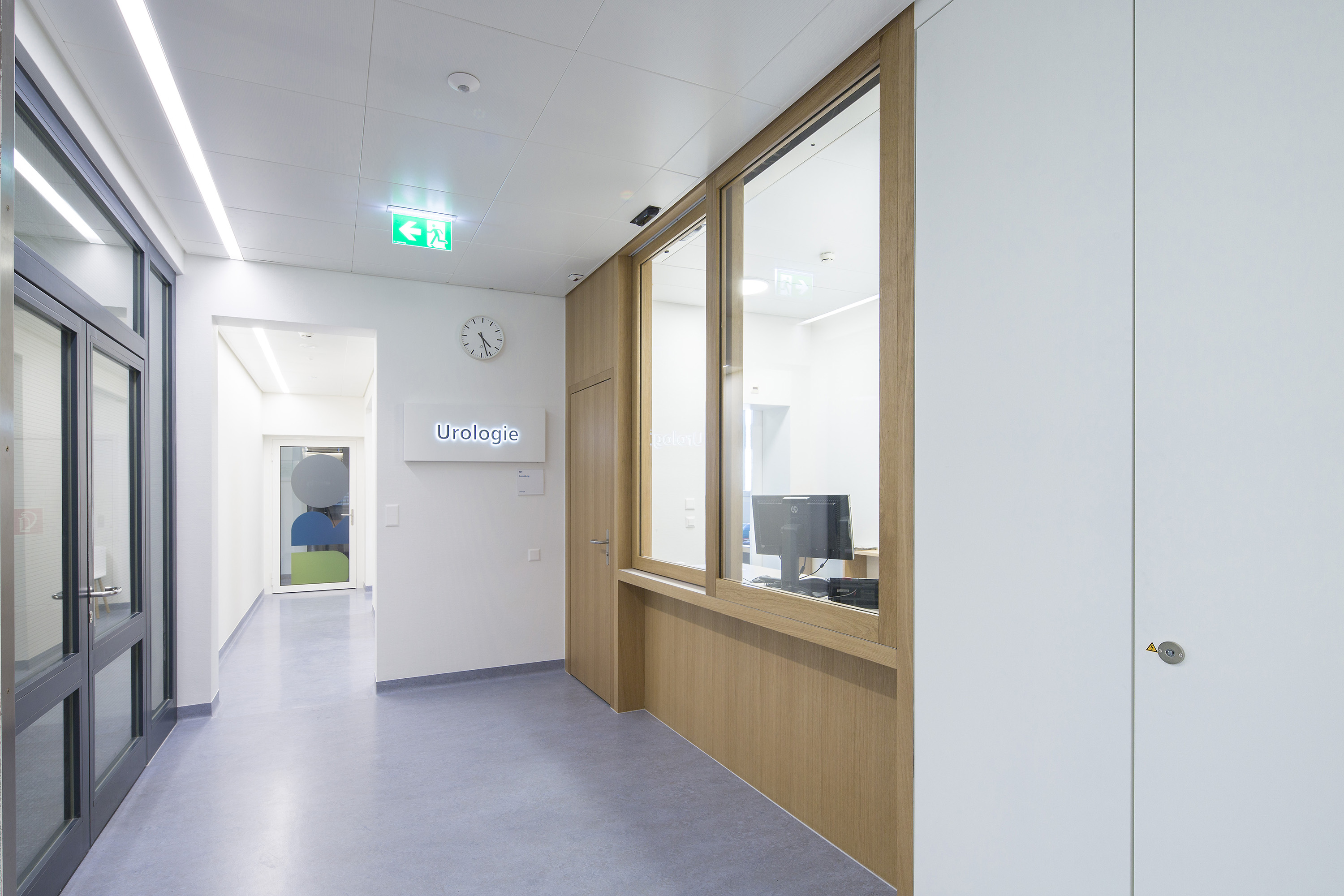 Urologie Kantonsspital St. Gallen firm Architektur und Bauherrenmanagement Österreich Schweiz