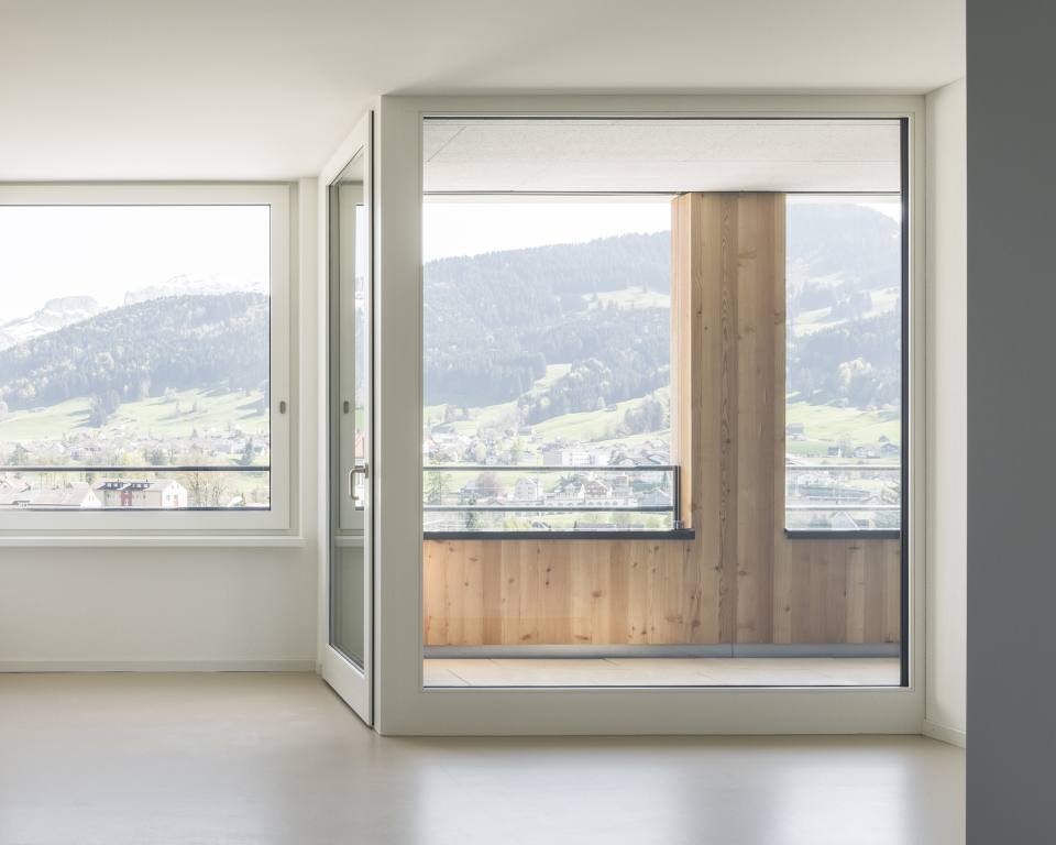 APZ Alters- und Pflegezentrum Appenzell Bewohnerzimmer firm Architektur und Bauherrenmanagement Österreich Schweiz iz 