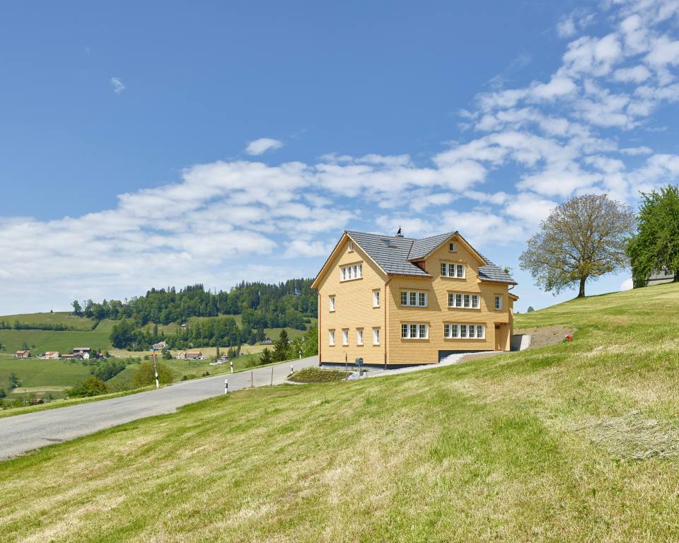 Haus Sanierung Rehtobel firm Architektur und Bauherrenmanagement Schweiz Österreich