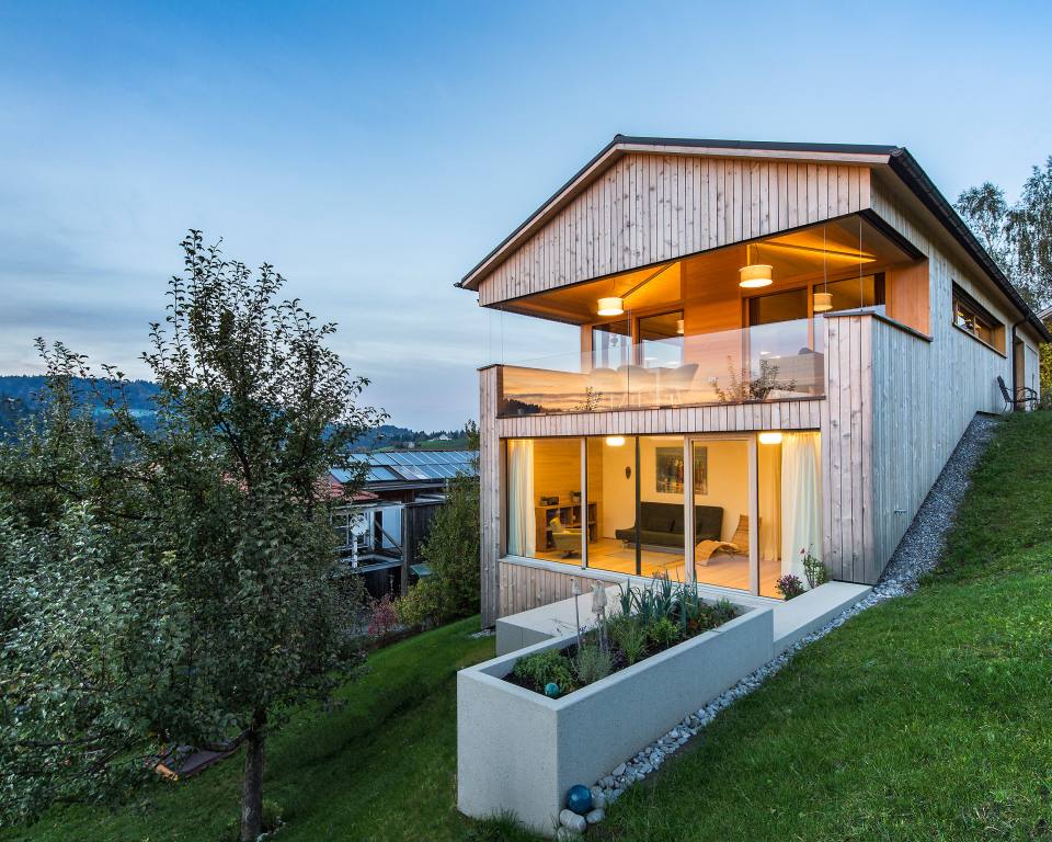 Einfamilienhaus Alberschwende firm Architektur und Bauherrenmanagement Schweiz Österreich