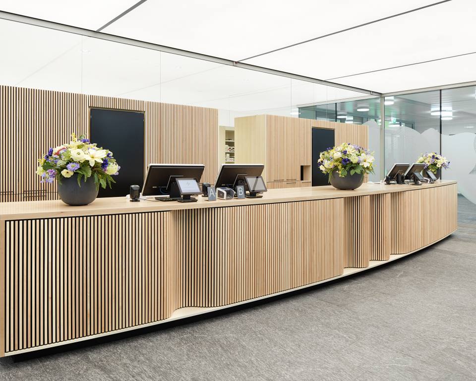 Apotheke Kantonsspittal St. Gallen firm Architektur und Bauherrenmanagement Österreich Schweiz