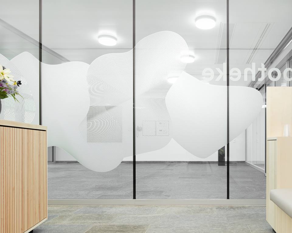Apotheke Kantonsspittal St. Gallen firm Architektur und Bauherrenmanagement Österreich Schweiz