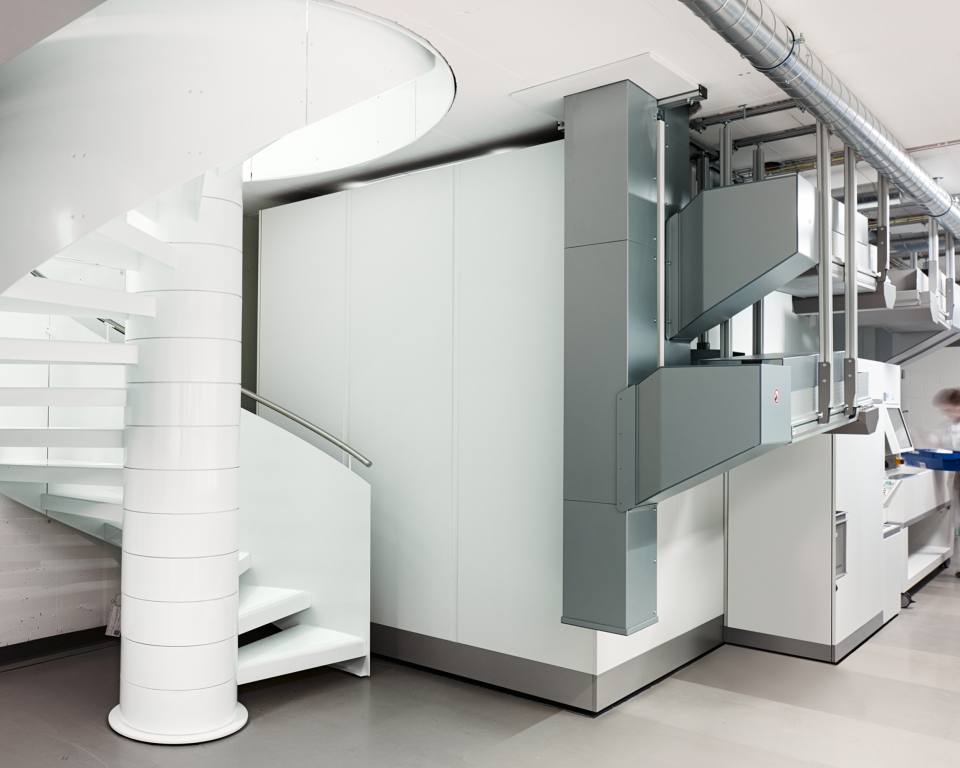 Apotheke Kantonsspittal St. Gallen firm Architektur und Bauherrenmanagement Österreich Schweiz