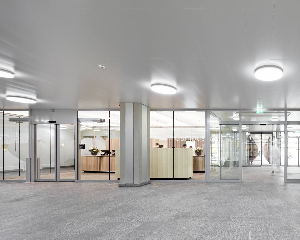 Apotheke Kantonsspittal St. Gallen firm Architektur und Bauherrenmanagement Österreich Schweiz