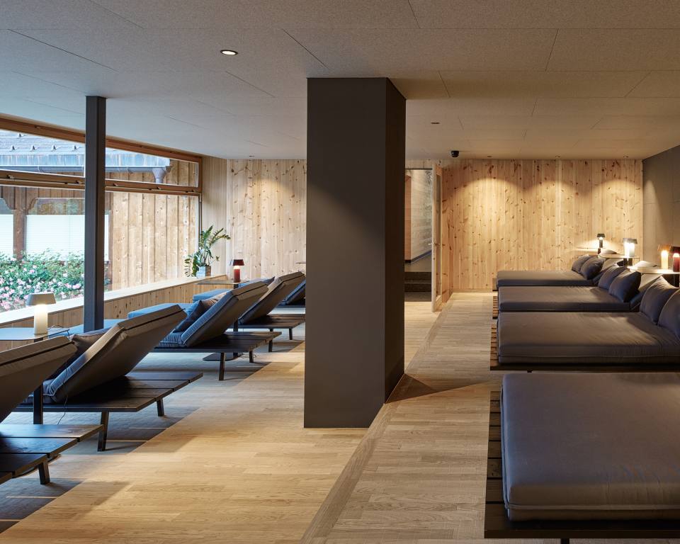 Hotel am Holand Au Wellness Hackschnitzel nachhaltig firm Architektur und Bauherrenmanagement Schweiz Österreich