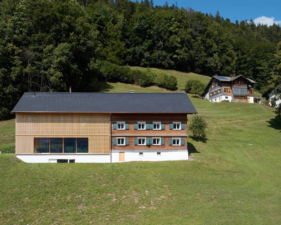 Einfamilienhaus Bezau firm Architektur und Bauherrenmanagement Österreich Schweiz