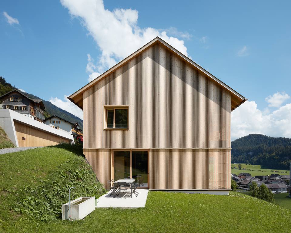 Einfamilienhaus Bezau firm Architektur und Bauherrenmanagement Österreich Schweiz