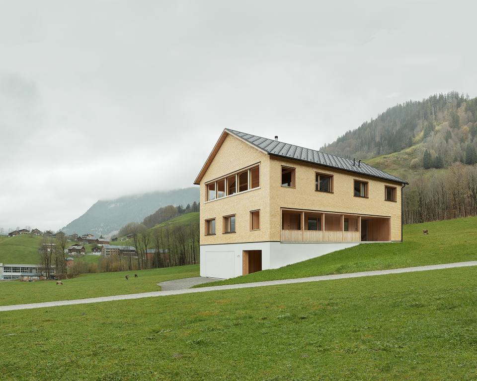 Haus LP Schoppernau Ansicht Südost