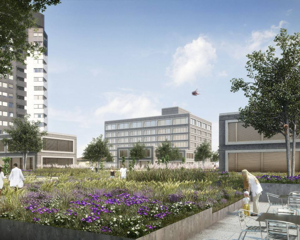 OKS Ostschweizer Kinderspital Neubau Stadtgarten firm Architektur und Bauherrenmanagement Österreich Schweiz