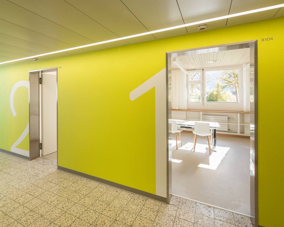 Arztpraxis Sonnhalde Kantonsspital Appenzell firm Architektur und Bauherrenmanagement Österreich Schweiz