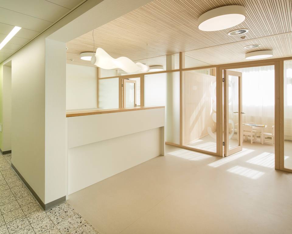 Arztpraxis Sonnhalde Kantonsspital Appenzell firm Architektur und Bauherrenmanagement Österreich Schweiz